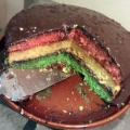 Recipe: Tri Color Cake