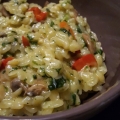 Recipe: Creamy Orzo with Roasted Vegetables