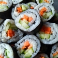 Recipe: Cucumber Carrot Sushi Rolls