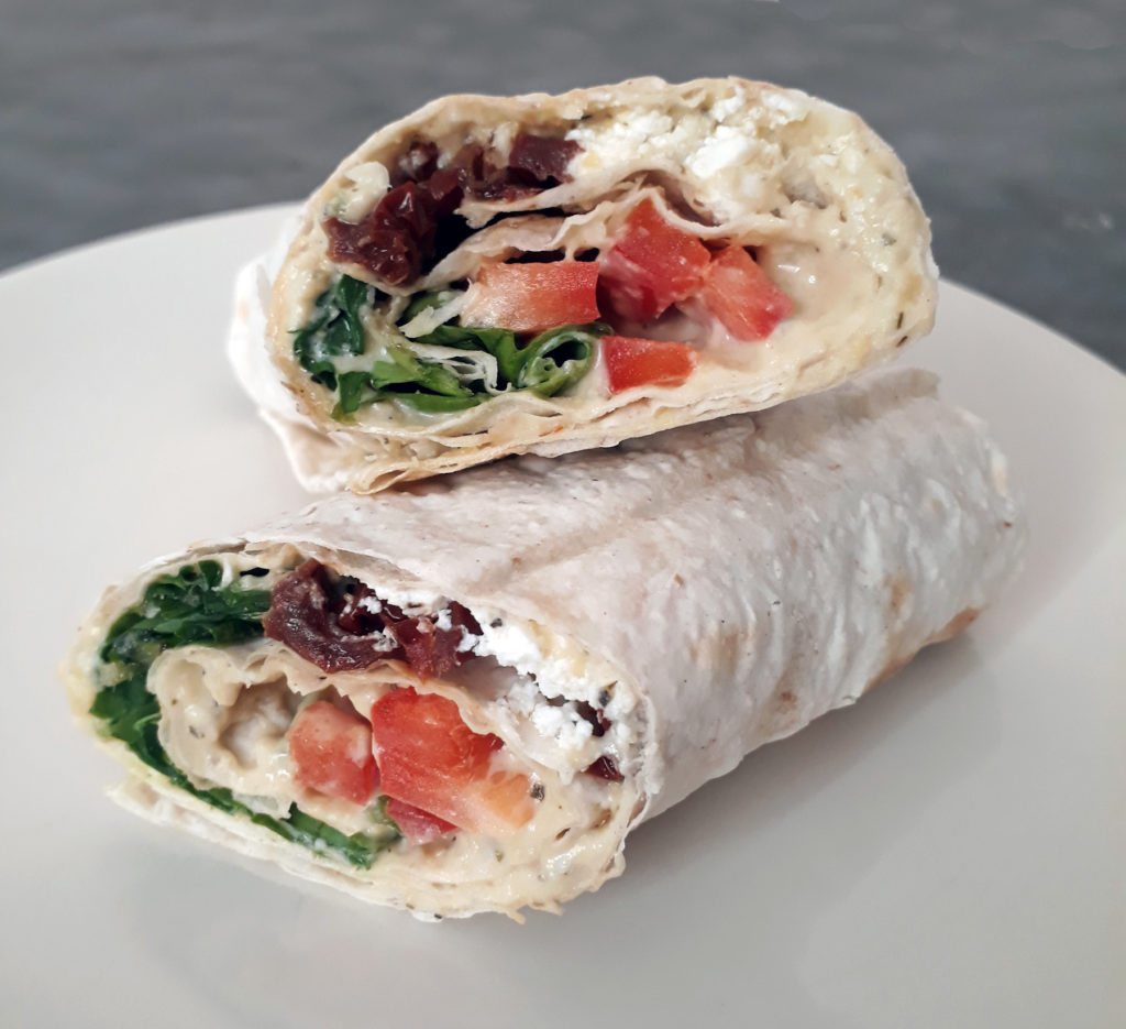Recipe Vegetable Hummus Wraps Mab Made Food