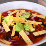 Recipe: Black Bean Tortilla Soup