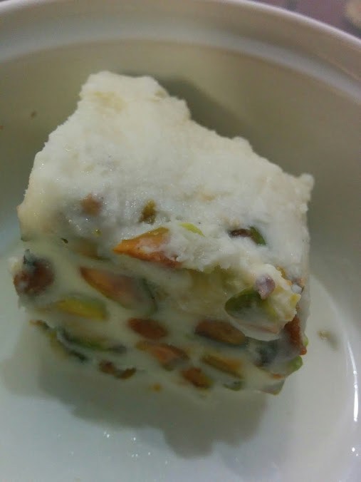 White Chocolate and Pistachio Kulfi Mab Made Food