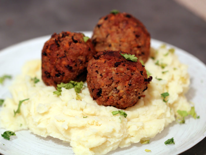 Tofu-Bean Meatballs