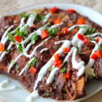 Recipe: Enfrijoladas