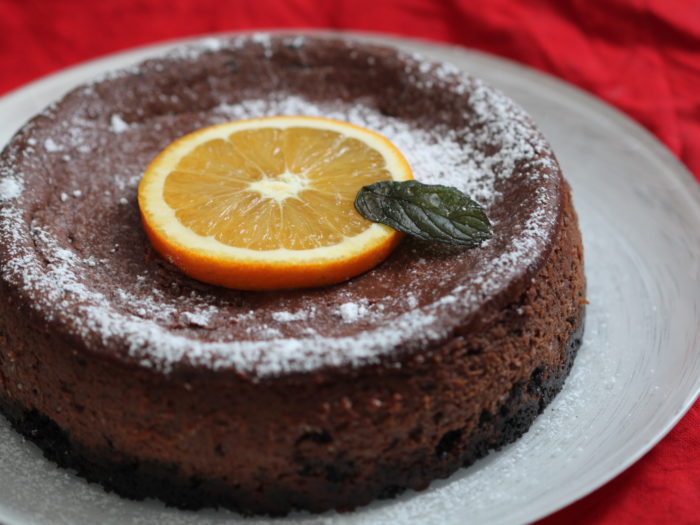 Chocolate Orange Cheesecake